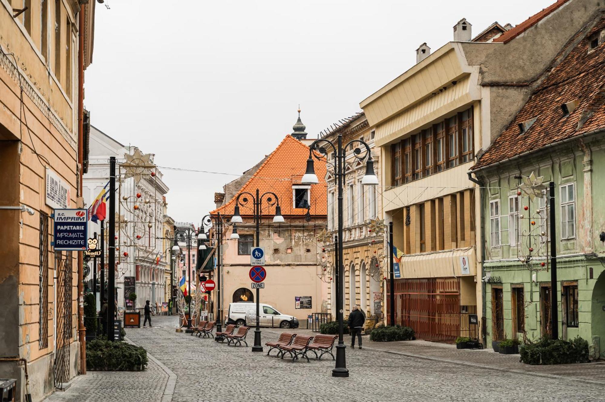 Appartement Apollonia Estate Old Town Big And Luxurious à Braşov Extérieur photo
